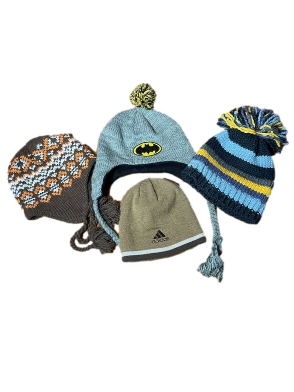 BOY’S winter hats, bundle of 4 hats